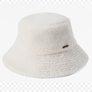 Billabong White Fleece Bucket Hat